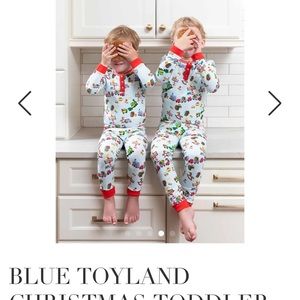 MudPie train to north pole boys Pajamas 12-18 months